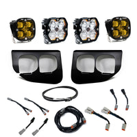 Squadron 2.0 Pro/Squadron Sae Dual Fog Pocket Light Kit Ford 2020-22 F-250/350 Super Duty Baja Amber Upfitter Baja Designs