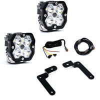 Squadron 2.0 Sport A-Pillar Light Kit Jeep 2018-26 Wrangler JL 2020-26 Gladiator JT Upfitter Baja Designs