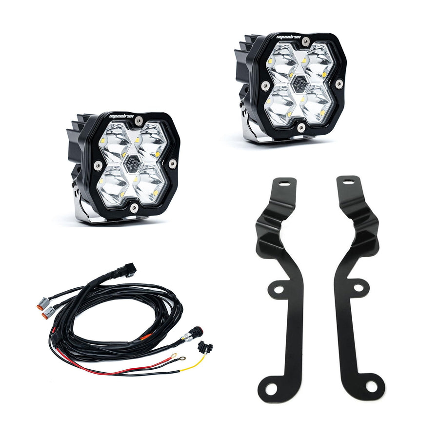 Squadron 2.0 Sport A-Pillar Light Kit Chevy 2019-24 Silverado 1500 Baja Designs