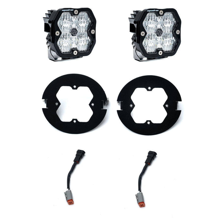 Squadron 2.0 Sport Fog Pocket Light Kit Ford 2006-14 F-150 Toyota 2005-11 Tacoma 2007-13 Tundra Clear Baja Designs