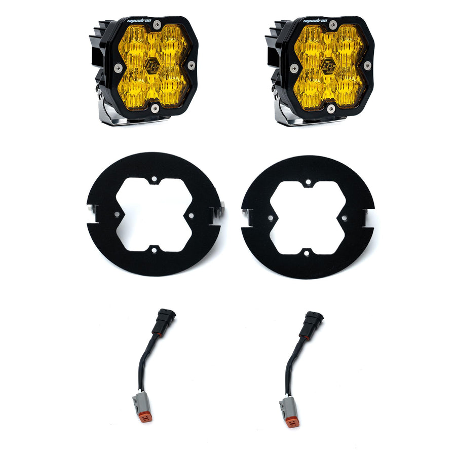 Squadron 2.0 Sport Fog Pocket Light Kit Ford 2006-14 F-150 Toyota 2005-11 Tacoma 2007-13 Tundra Baja Amber Baja Designs