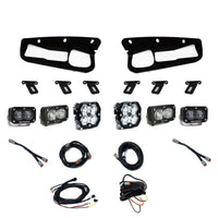 Squadron 2.0 Pro/S2 Pro/S2 Sae Pro Fog Pocket Light Kit Ford 2021-27 Bronco 2022-24 Bronco Raptor w/ Steel Bumper Clear Toggle Baja Designs