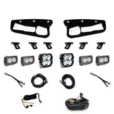 Squadron 2.0 Pro/Dual S2 Sport Fog Pocket Light Kit Ford 2021-27 Bronco 2022-24 Bronco Raptor w/ Steel Bumper Upfitter Baja Designs
