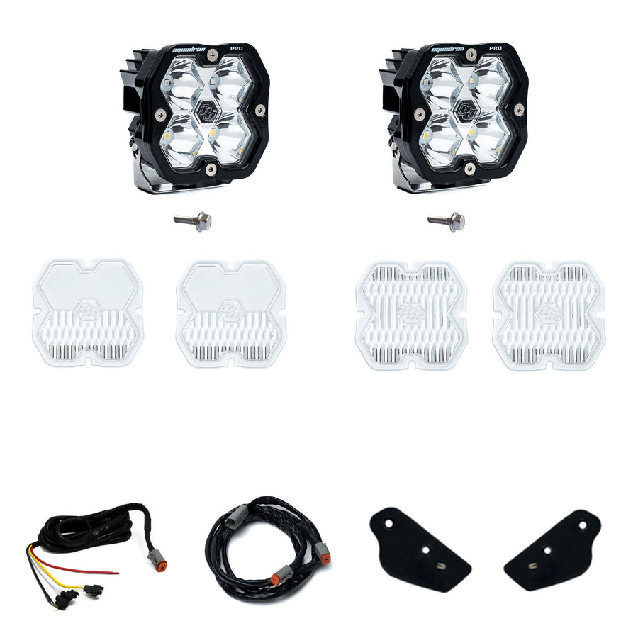 Squadron 2.0 Pro A-Pillar Light Kit Ford 2021-27 Bronco 2022-24 Bronco Raptor Upfitter Baja Designs