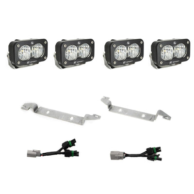S2 Sport OEM Fog Light Replacement Kit 2025-On Toyota 4Runner TRD Pro/Trailhunter Clear Baja Designs