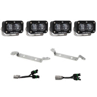 S2 SAE OEM Fog Light Replacement Kit 2024-On Toyota Tacoma TRD Pro/Trailhunter Clear Baja Designs