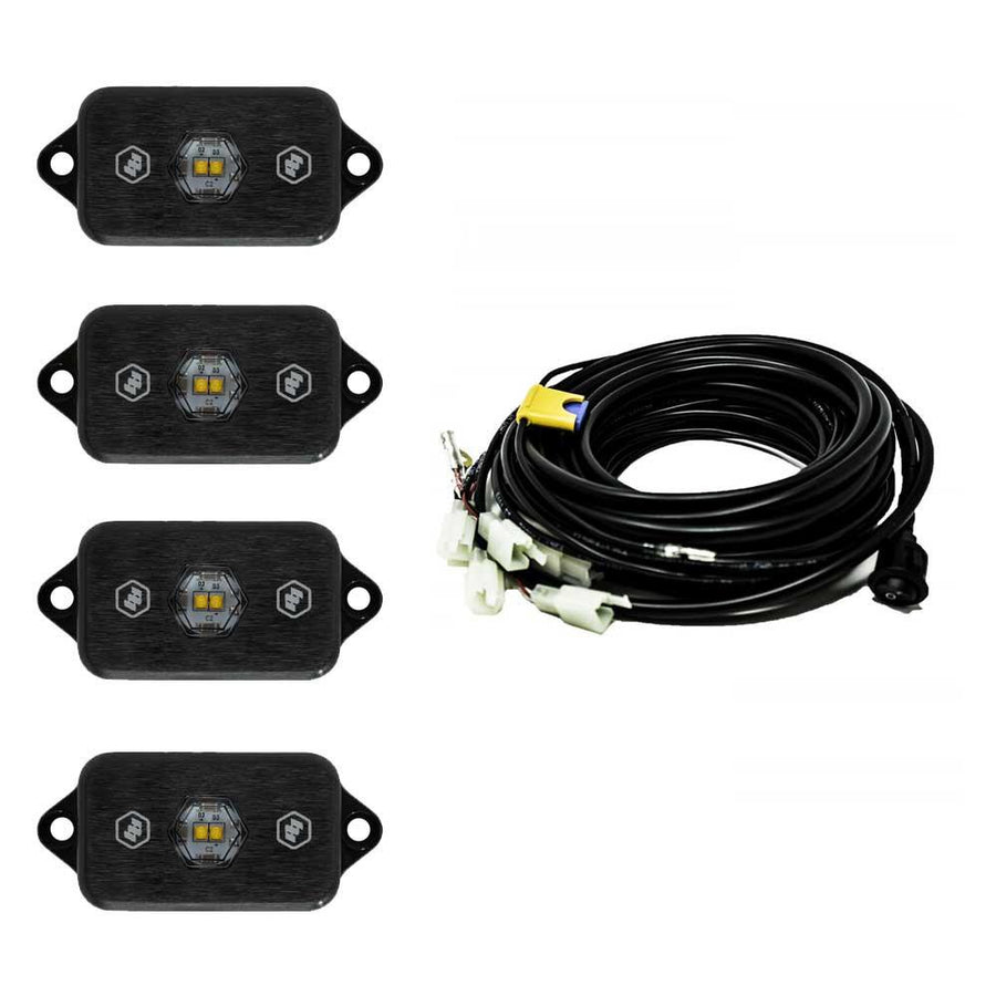 Universal Rock Light Kit White Baja Designs