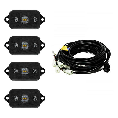 Universal Rock Light Kit White Baja Designs