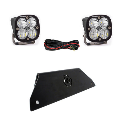 Polaris RZR Pro XP Lower Bumper LED Light Kit Pro D/C Clear Baja Designs