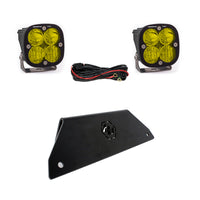Polaris RZR Pro XP Lower Bumper LED Light Kit Pro D/C Amber Baja Designs