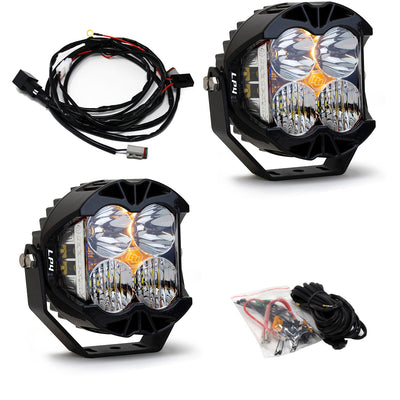 Jeep JL/JT Rubicon Steel Bumper LED Light Kit LP4 Baja Designs