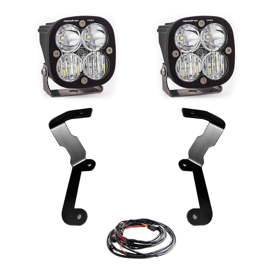 19-22 GMC Sierra 1500 Squadron Pro A Pillar Light Kit Baja Designs