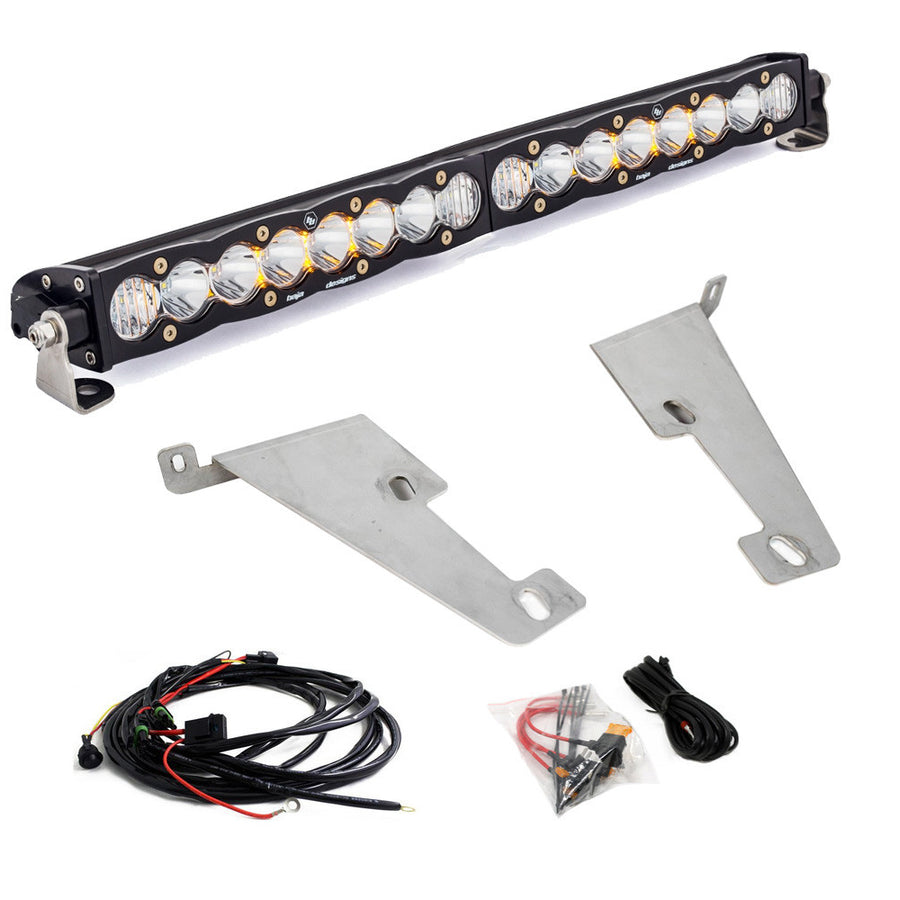 2022 Toyota Tundra 20 Inch S8 Behind Bumper Kit Clear Non-Hybrid Baja Designs