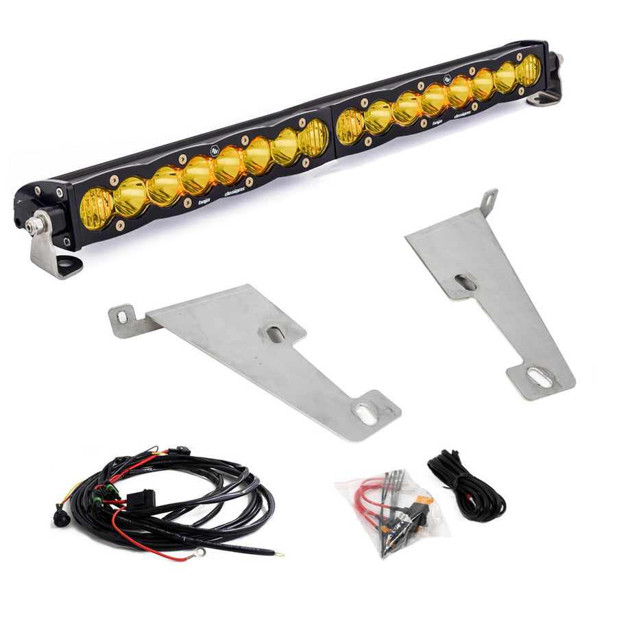 2022 Toyota Tundra 20 Inch S8 Behind Bumper Kit Amber Non-Hybrid