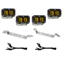 2024-Present Toyota Tacoma S2 SAE Baja Amber OEM Fog Replacement Kit Baja Designs