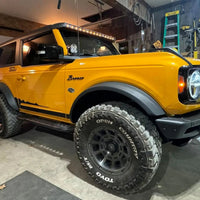 Integrated Windshield Roof LED Light Bar System for 2021+ Ford Bronco