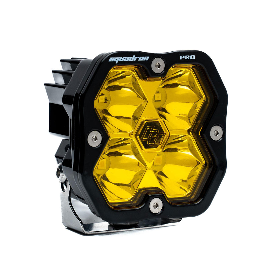 Squadron 2.0 Pro Black LED Auxiliary Light Pod Universal Baja Amber Spot Baja Designs
