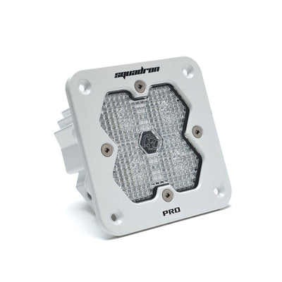 Squadron 2.0 Pro White Flush Mount LED Auxiliary Light Pod Universal Clear Work/Scene Baja Designs