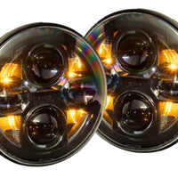 Morimoto Sealed7 2.0 Headlights: Jeep JK (07-18 / Set)