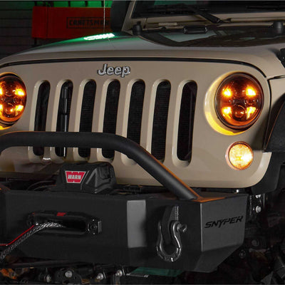 Morimoto Sealed7 2.0 Headlights: Jeep JK (07-18 / Set)