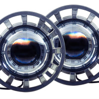 Morimoto Super7 Headlights: Jeep JK (07-18 / Set)