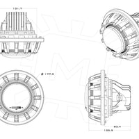 Morimoto Super7 Headlights: Jeep JK (07-18 / Set)