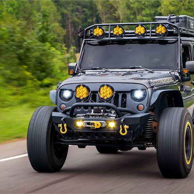 Morimoto Super7 Headlights: Jeep JK (07-18 / Set)
