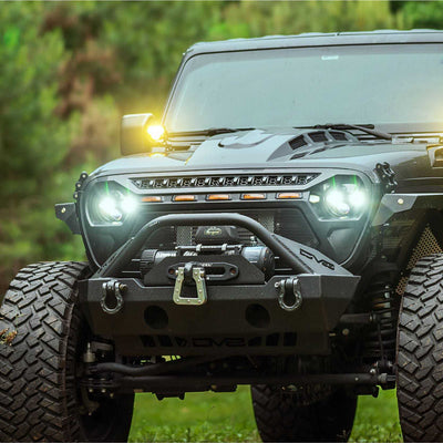 Morimoto Sealed7 2.0 Headlights: Jeep JL / JT (18+ / Set)