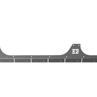 Gauntlet Series Rocker Guards for Jeep JK Wrangler