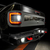 Rear Bumper LED Reverse Lights for Jeep Gladiator JT