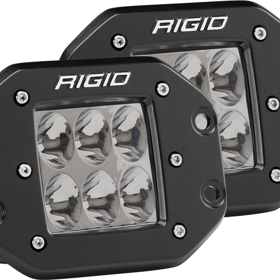 Rigid Industries Driving Flush Mount Pair D-Series Pro RIGID Industries