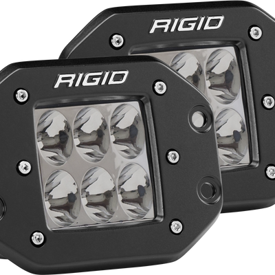 Rigid Industries Driving Flush Mount Pair D-Series Pro RIGID Industries