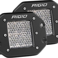 Rigid Industries Diffused Flush Mount Pair D-Series Pro RIGID Industries