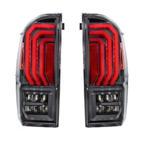 Morimoto XB LED Tail Lights: Toyota Tacoma (16-23 / Clear Lens / Set)