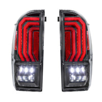 Morimoto XB LED Tail Lights: Toyota Tacoma (16-23 / Clear Lens / Set)