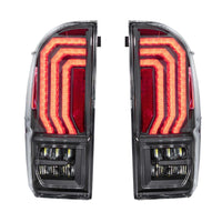 Morimoto XB LED Tail Lights: Toyota Tacoma (16-23 / Clear Lens / Set)