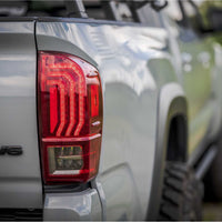 Morimoto XB LED Tail Lights: Toyota Tacoma (16-23 / Red Lens / Set)