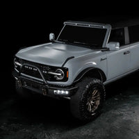 2021-2024 Ford Bronco Triple LED Fog Light Kit for Steel Bumper