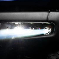 2021-2024 Ford Bronco Off Road LASER Auxiliary Lights + LED Fog Light Kit for Steel Bumper