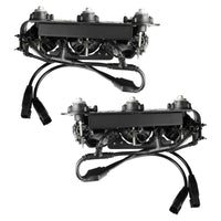 2021-2024 Ford Bronco Off Road LASER Auxiliary Lights + LED Fog Light Kit for Steel Bumper