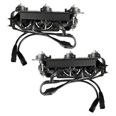 ORACLE Lighting 2021-2025 Ford Bronco Off Road LASER Auxiliary Lights + LED Fog Light Kit for Steel Bumper