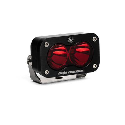 S2 Red LED Auxiliary Light Pod Spot Red Baja Desgins