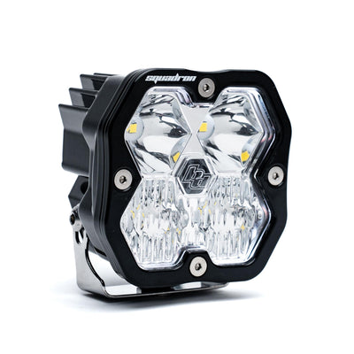 Squadron 2.0 Sport Black LED Auxiliary Light Pod Universal Clear Driving/Combo Baja Designs