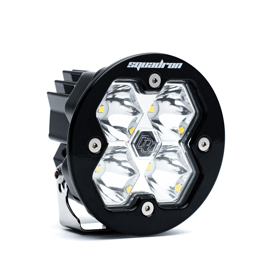 Squadron-R 2.0 Sport Black LED Auxiliary Light Pod Universal Clear Spot Baja Designs