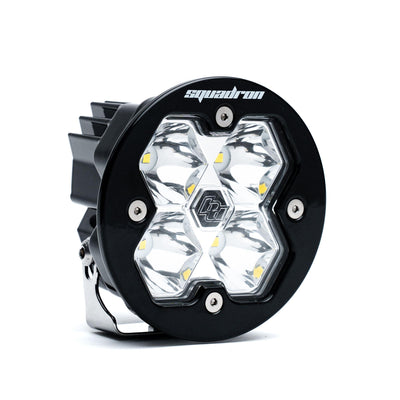 Squadron-R 2.0 Sport Black LED Auxiliary Light Pod Universal Clear Spot Baja Designs