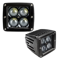 Jeep JK Dual Light Mounting Pillar Brackets + Lights Combo