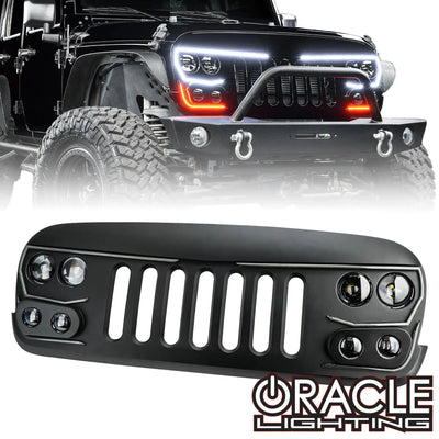 VECTOR Pro-Series Full LED Grill for Jeep Wrangler JK
