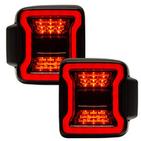 Black Series LED Jeep Wrangler JL Tail Lights