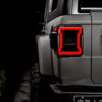 Black Series LED Jeep Wrangler JL Tail Lights