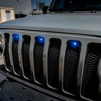 Pre-Runner Style LED Grill Light Kit for Jeep Wrangler JL